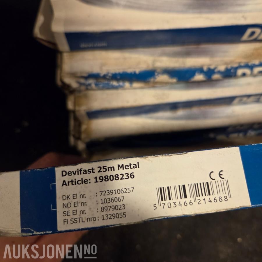 Elektromateriell (kraft, belysning, automasjon, nettverk, VVS-styring, installasjon)